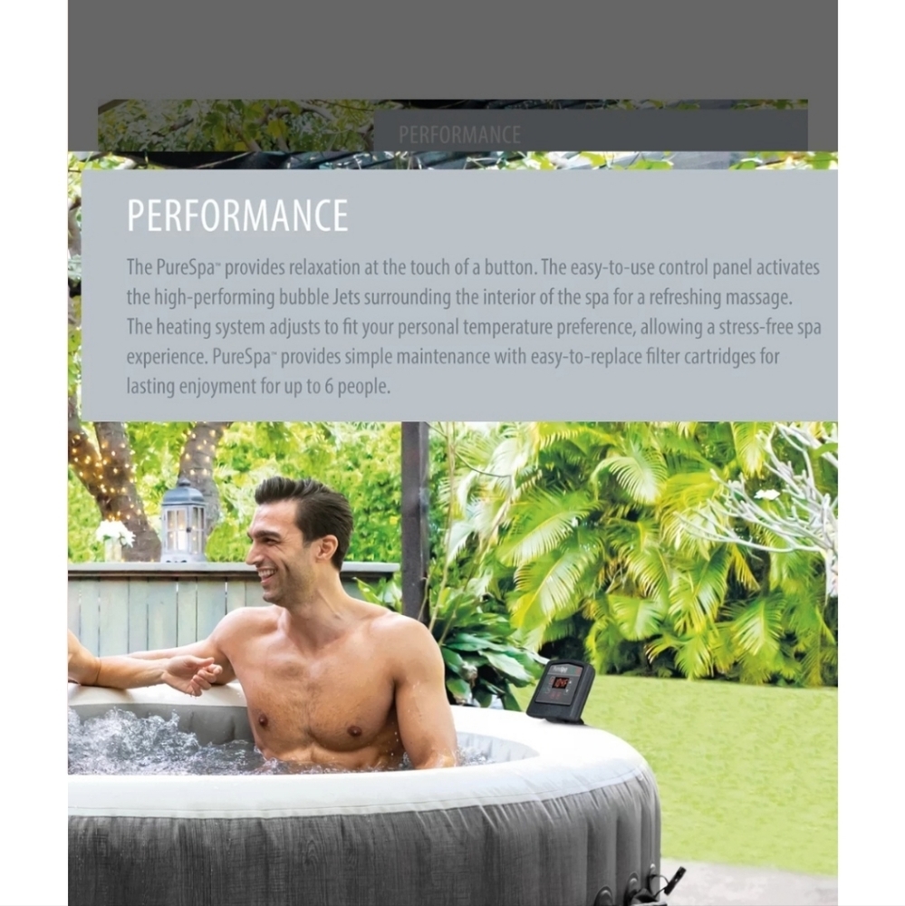 Inflatable INTEX Hot Tub
